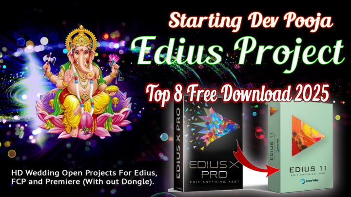 EDIUS Starting Online Project 2025 – Wedding Project Edius, Premiere ...
