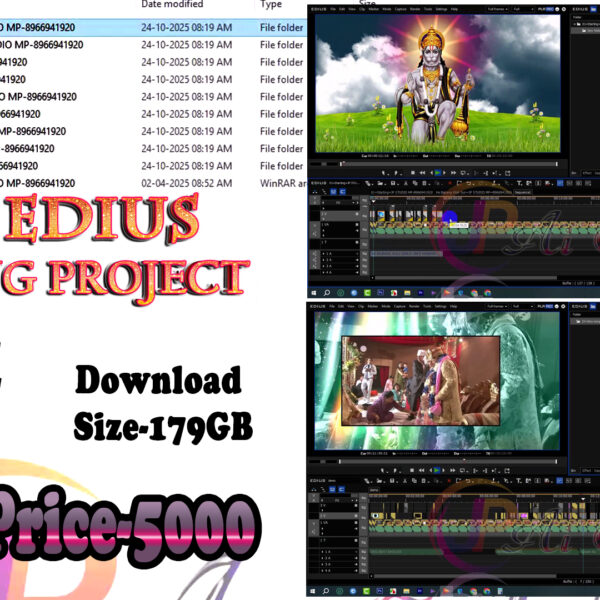 700 EDIUS WEDDING PROJECT 2025