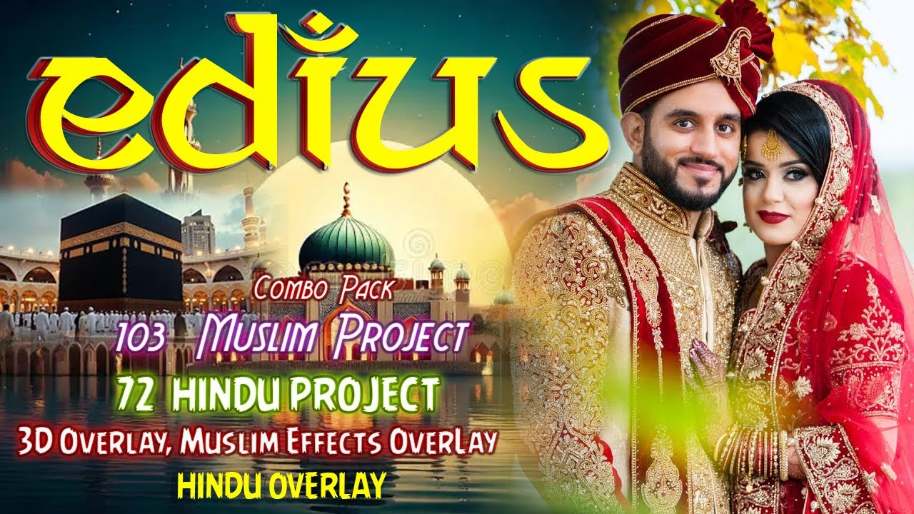 HINDU MUSLIM EDIUS CUT TO CUT PROJECT