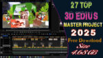 27 TOP 3D EDIUS MASTER PROJECT