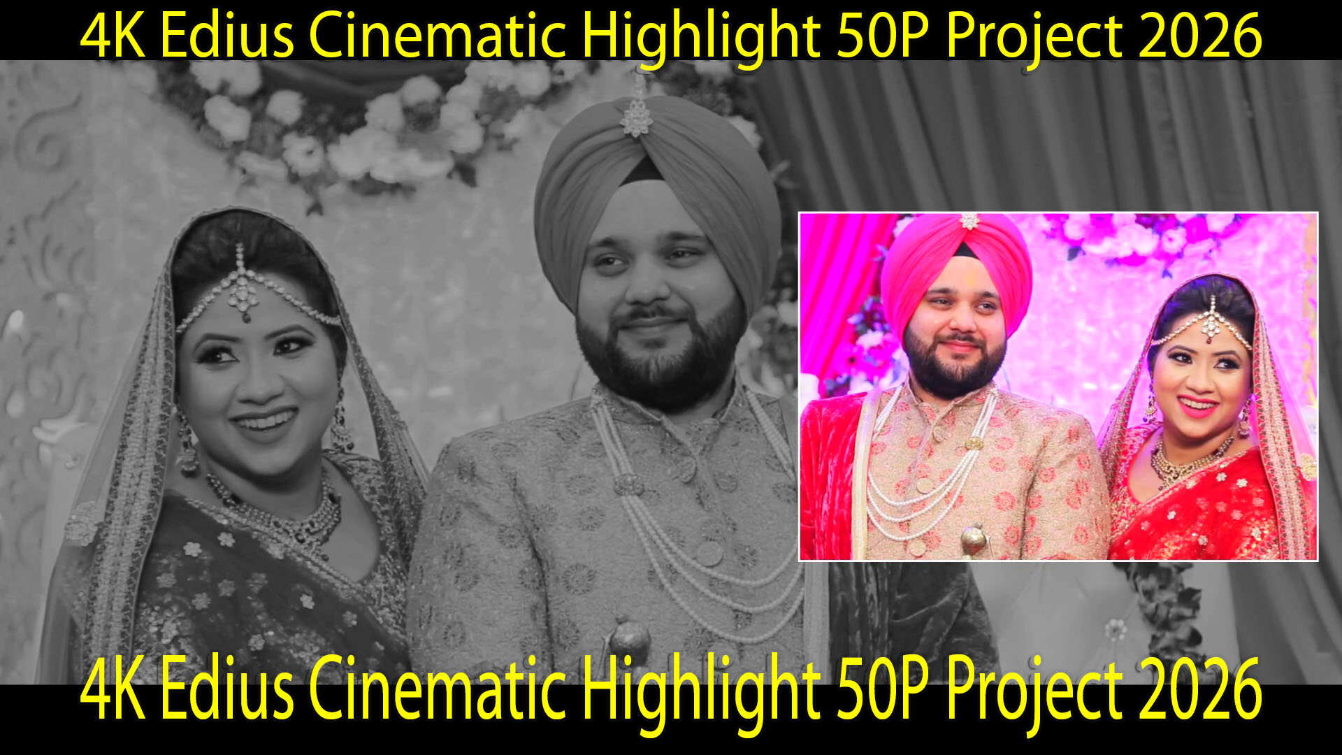 4K Edius Cinematic Highlight 50P Project 2026