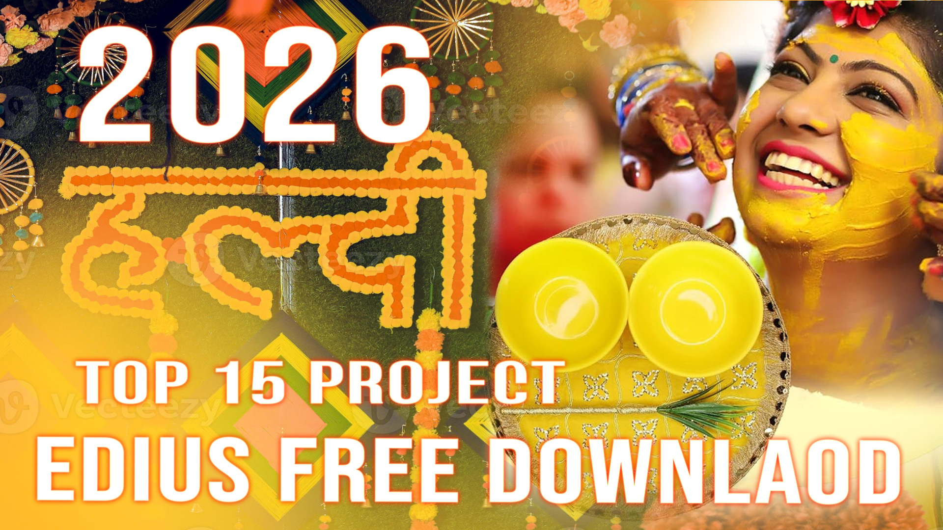 EDIUS 3D FCP Haldi Project Download 2026