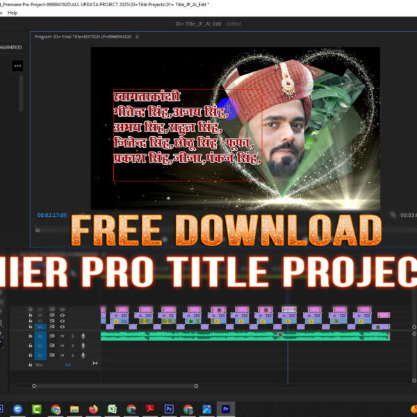 Free Download Premiere Pro Title Project 2026