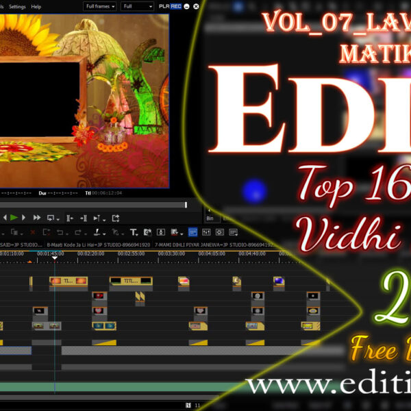 EDIUS 11 Pro 3D FCP 16 Online Vidhi Project 2026