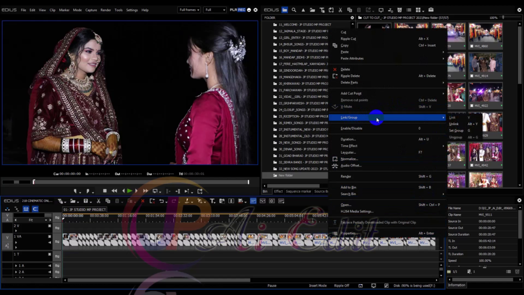 edius cinematic project2026